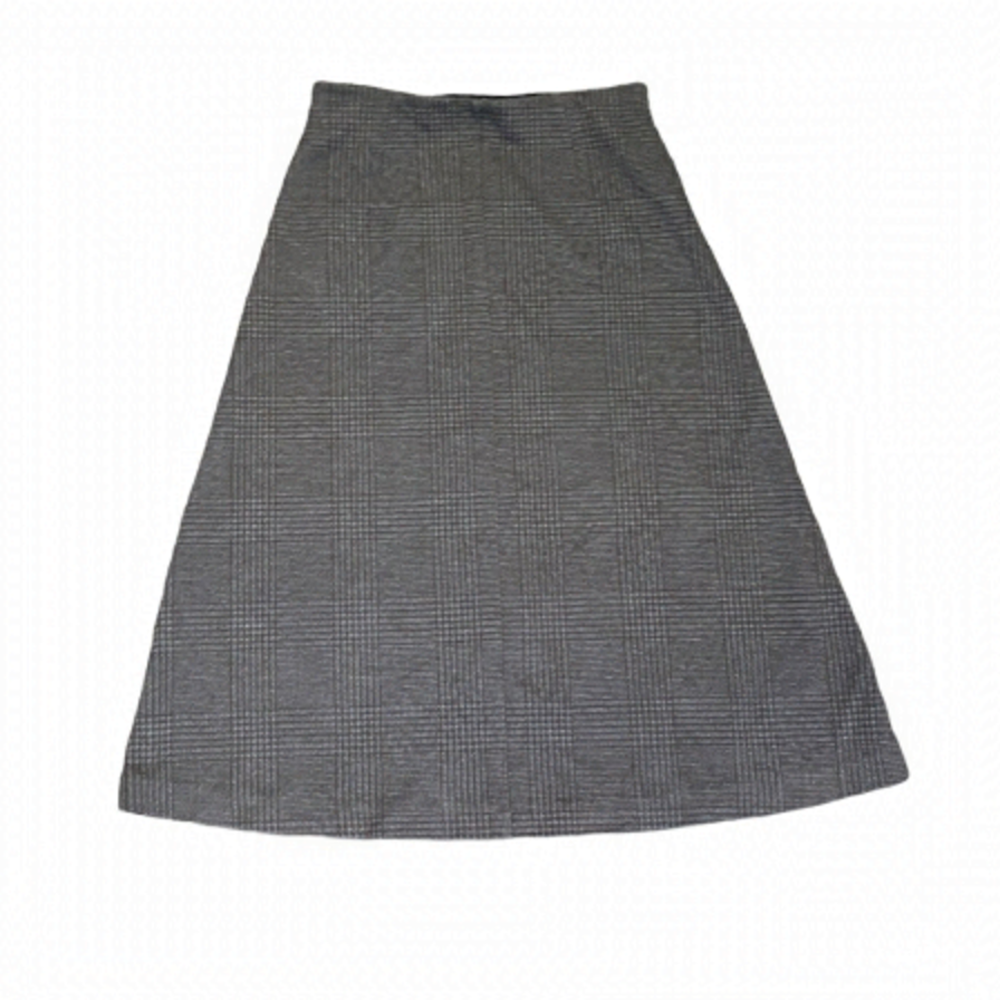 Uniqlo A Line Plaid Skirt with Elastic Waist Size S
